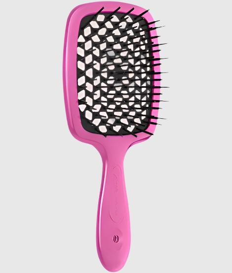 Janeke Superbrush Large Fuchsia & Black