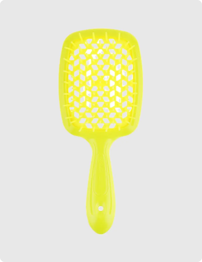 Janeke Superbrush Large Fluo Yellow