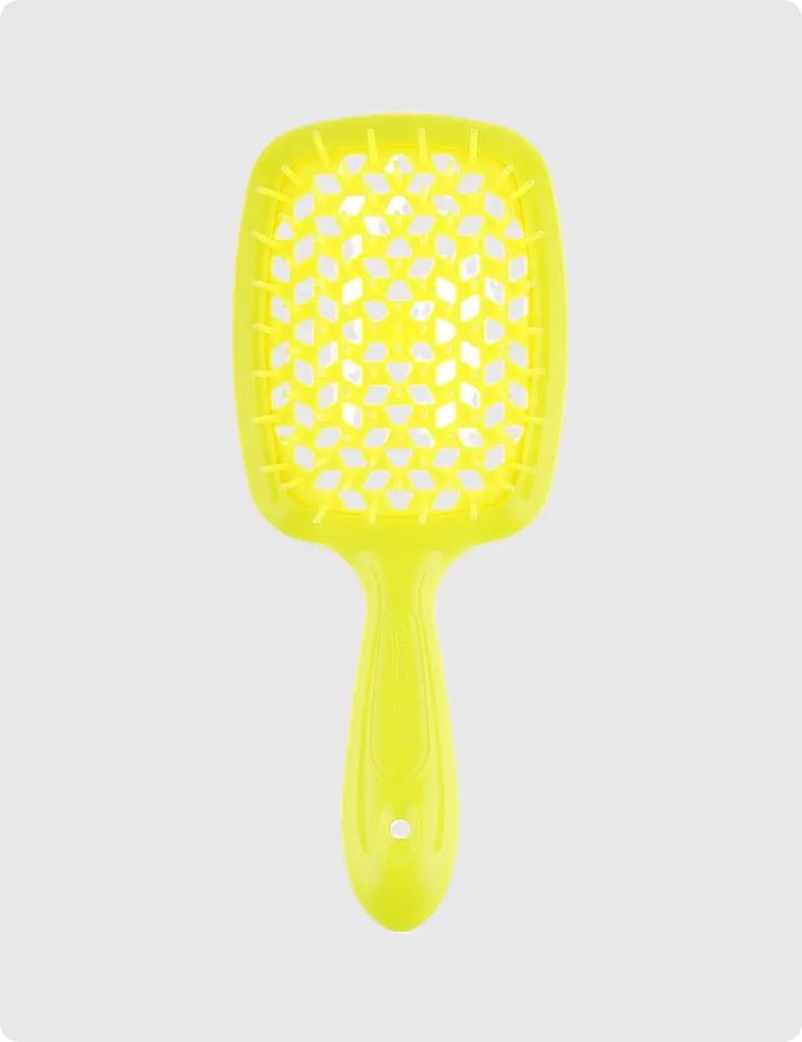 Janeke Superbrush Large Fluo Yellow