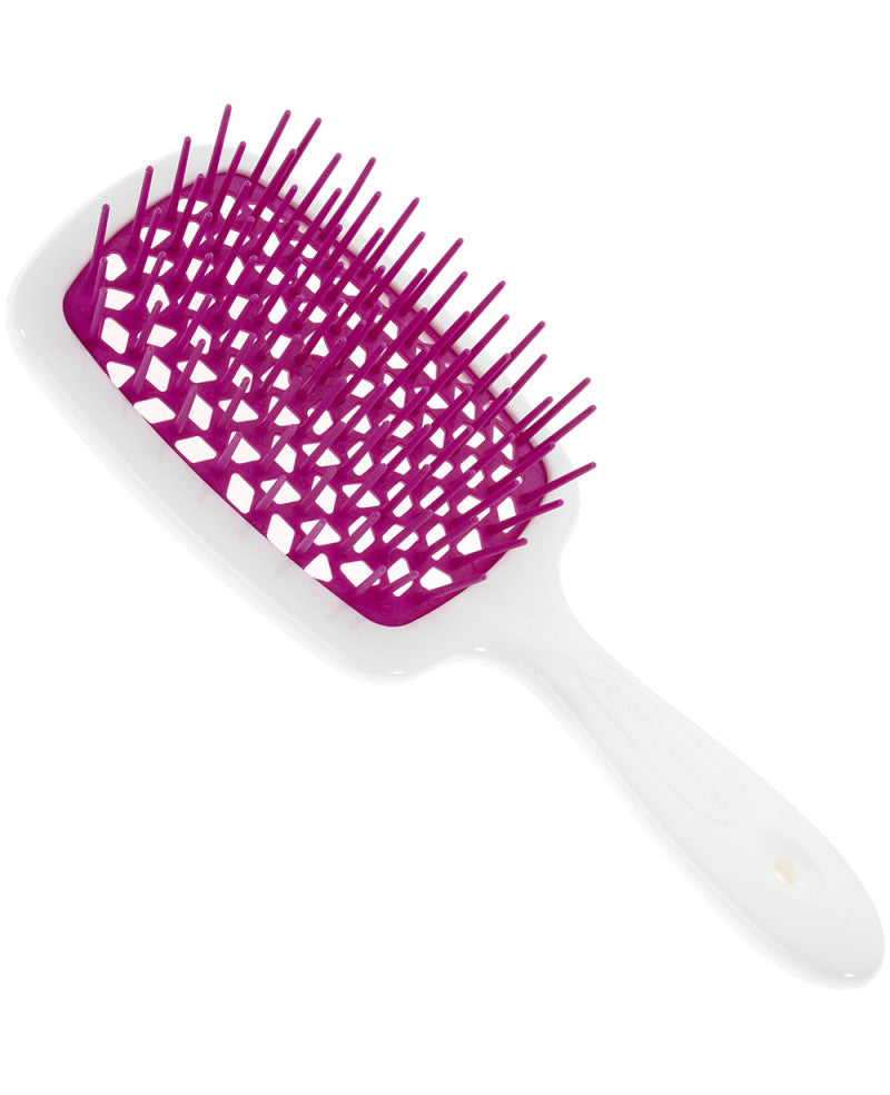 Janeke Superbrush White & Fuchsia