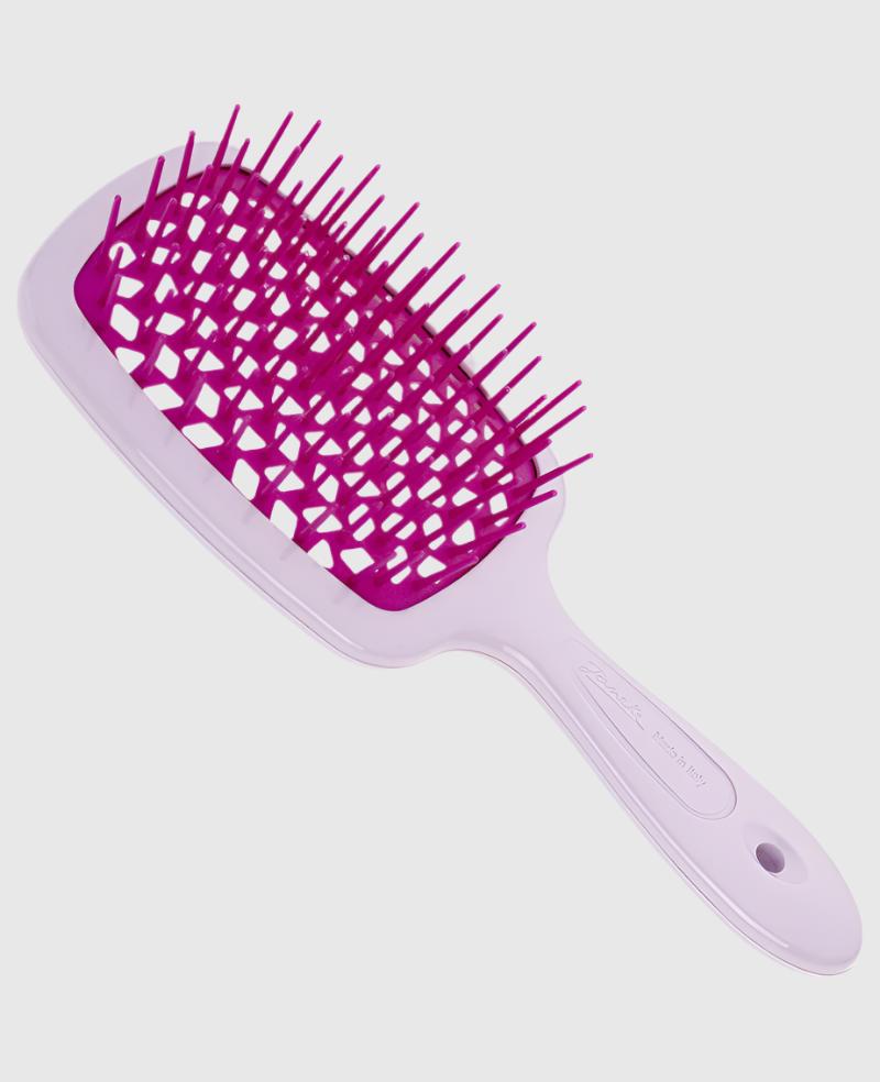 Janeke Superbrush Large Lilac & Fuchsia